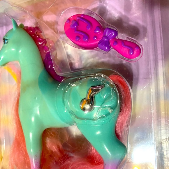 MAGIC TOUCH PONY VINTAGE 90s ANTONIA PONY MANE LIGHTS UP & BLINKS, PLAYS MUSIC - Picture 4 of 14